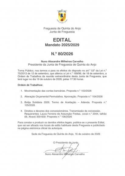 EDITAL 80.2026 
