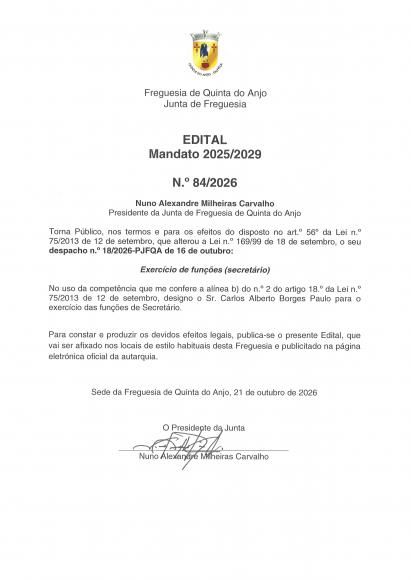 EDITAL 84.2026