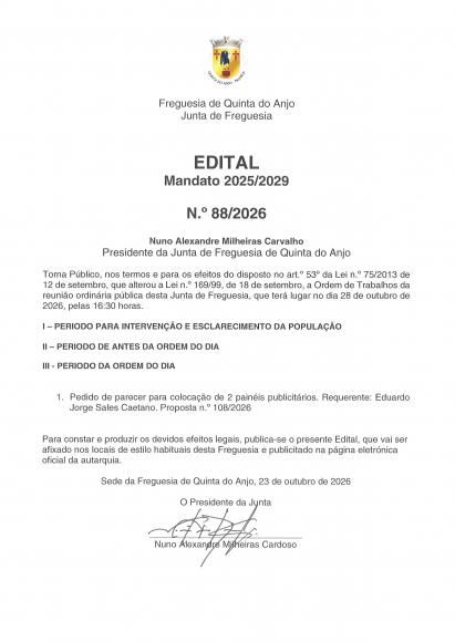 EDITAL 88.2026