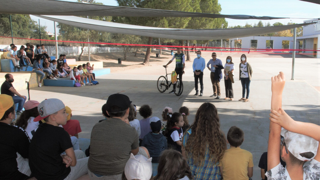“O Ciclismo vai à Escola” alargado à EB António Matos Fortuna